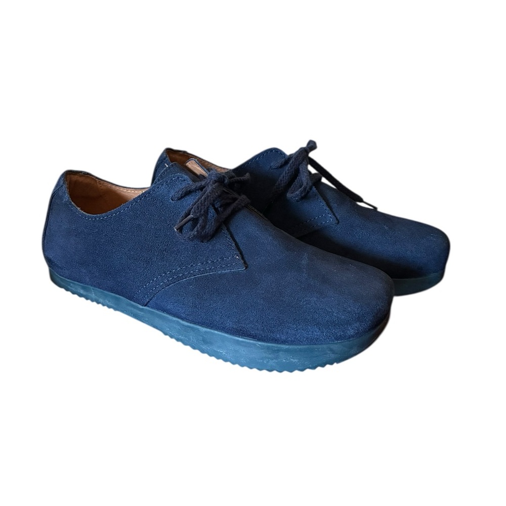 Earth Blue Suede Shoes Men’s Size 10